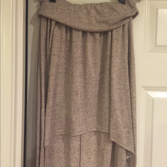 Heather High-Low Skirt - Picture 2 of 4